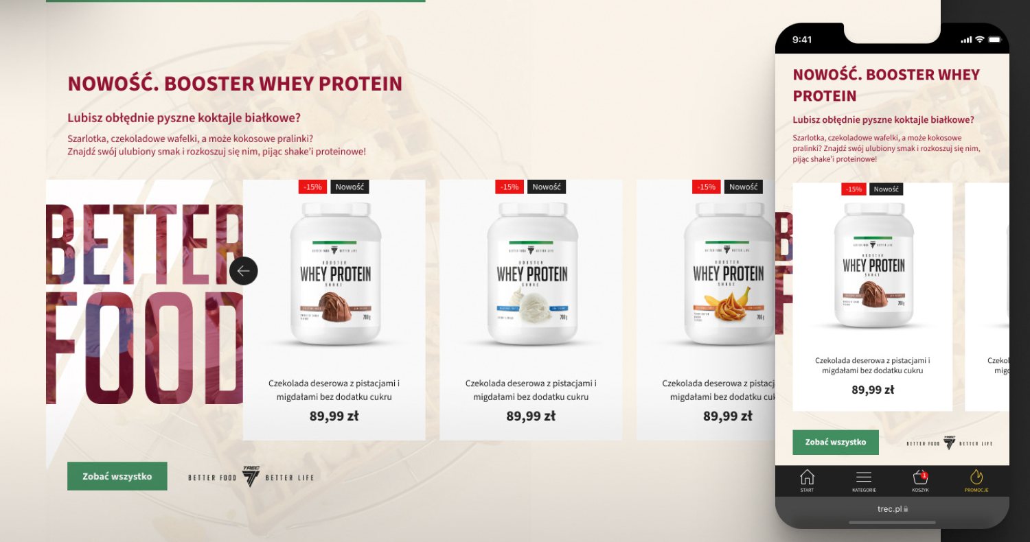 Nowość Better Food: Booster Whey Protein