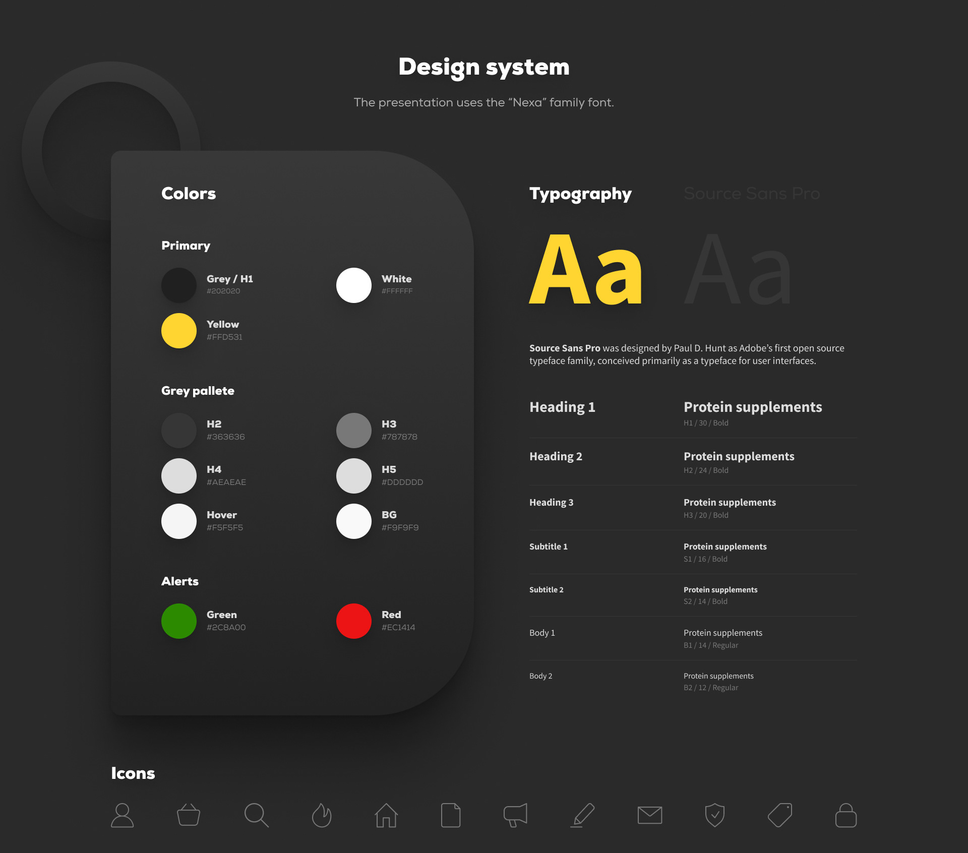 Design system: kolory i typografia